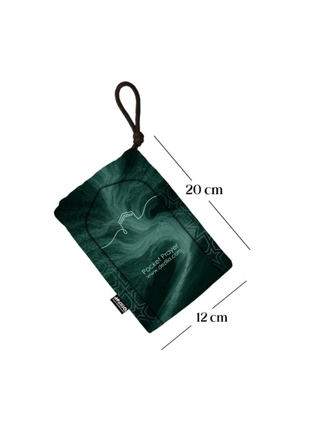 Dezllia Pocket Prayer Mat - Lightweight for Daily Use - High Quality Waterproof Material - Your Perfect Travel & Work Companion - PPM/05 - Image 2
